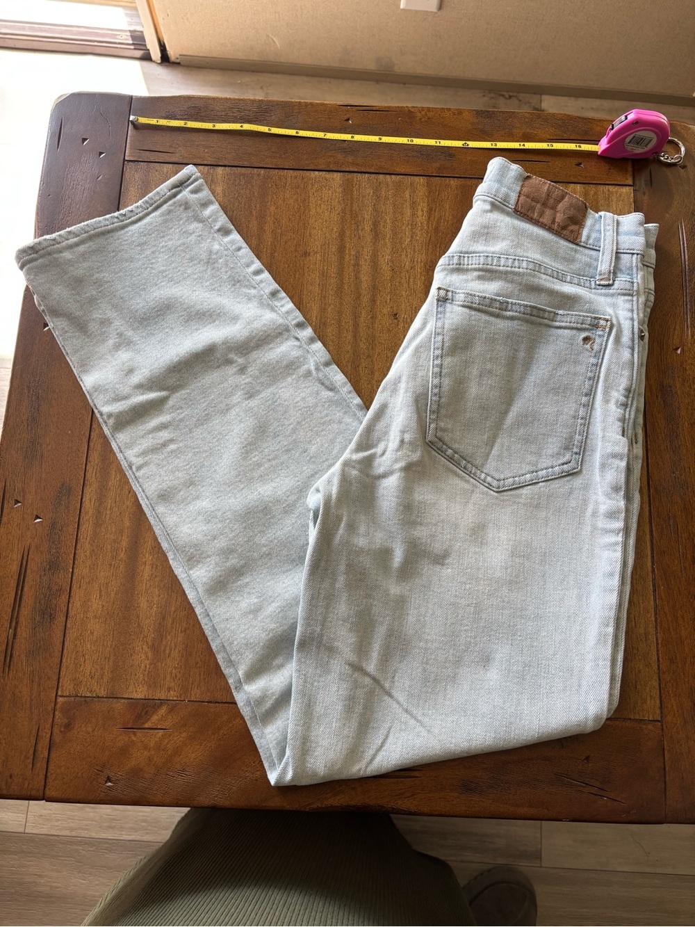 Madewell The Perfect Straight Jean